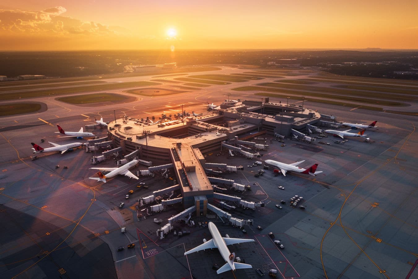 aeroports les plus frequentes de 2023