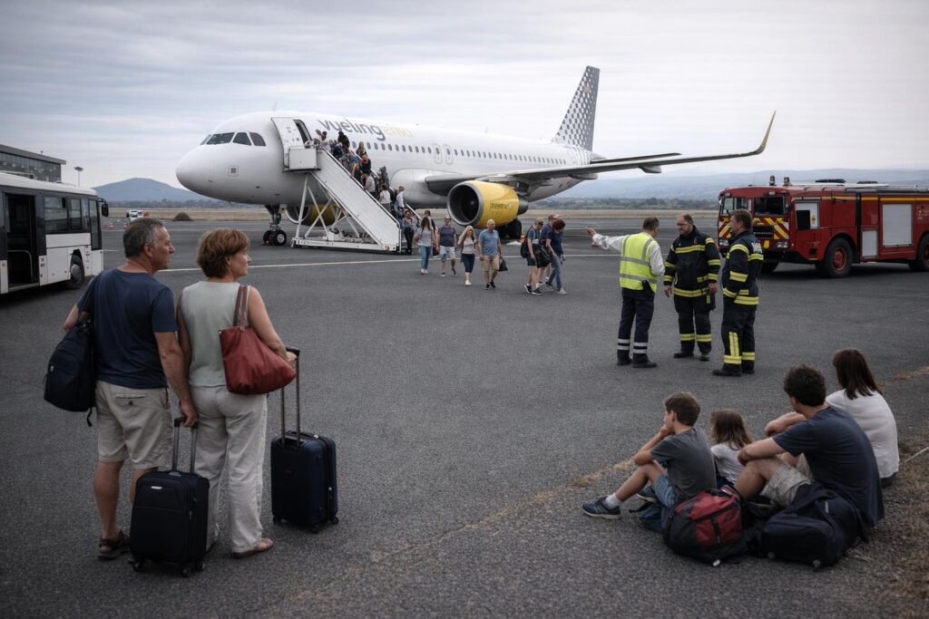 avion vueling paris ibiza deroute