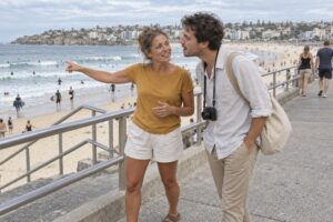 Bondi Beach à Sydney, dont le nom se prononce à l’australienne