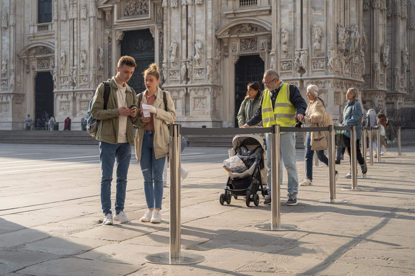 duomo milano terrasses vues