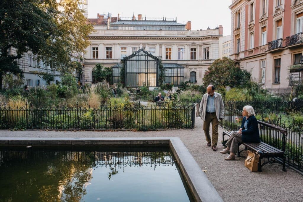 jardin botanique de zagreb croatie
