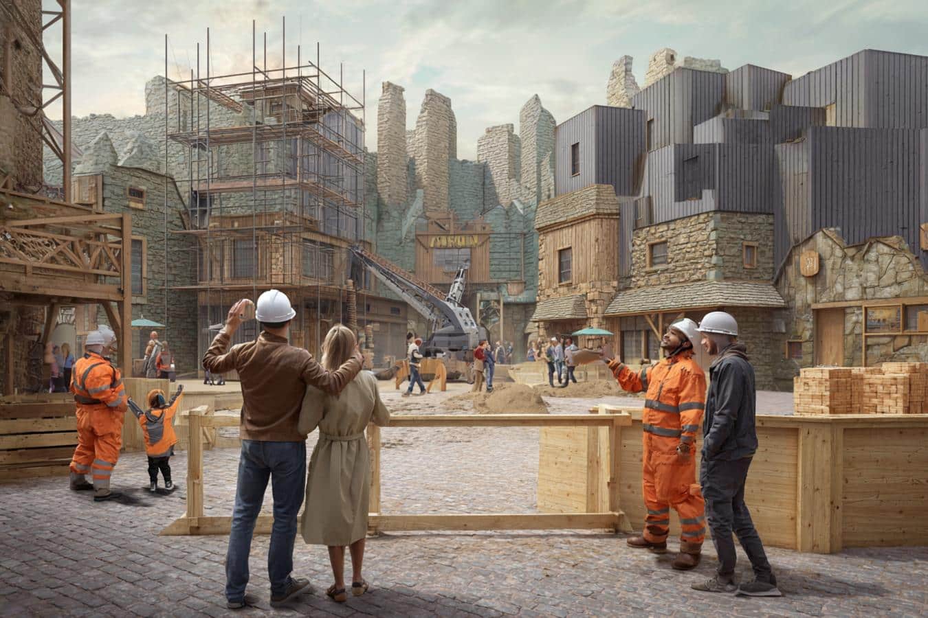 minecraft world parc chessington londres