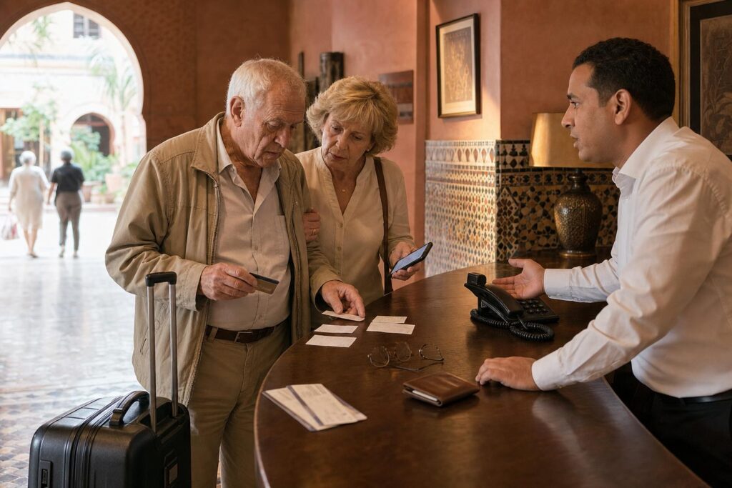 retraite de 81 ans escroque a marrakech