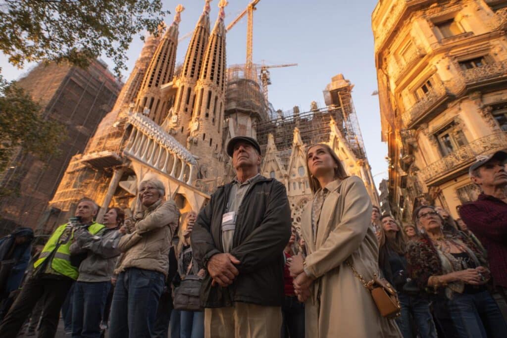 sagrada familia tour du christ