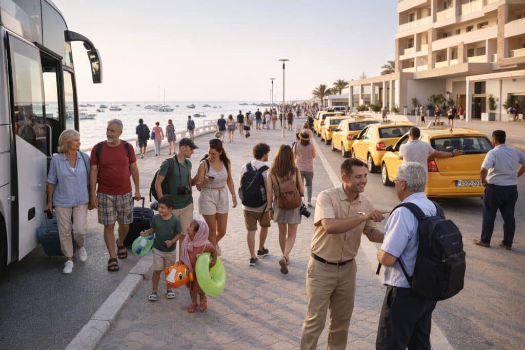 touristes en tunisie en 2025