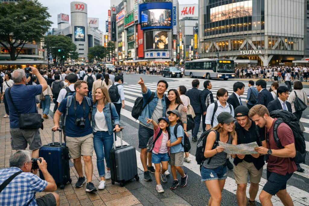 touristes etrangers au japon 2025