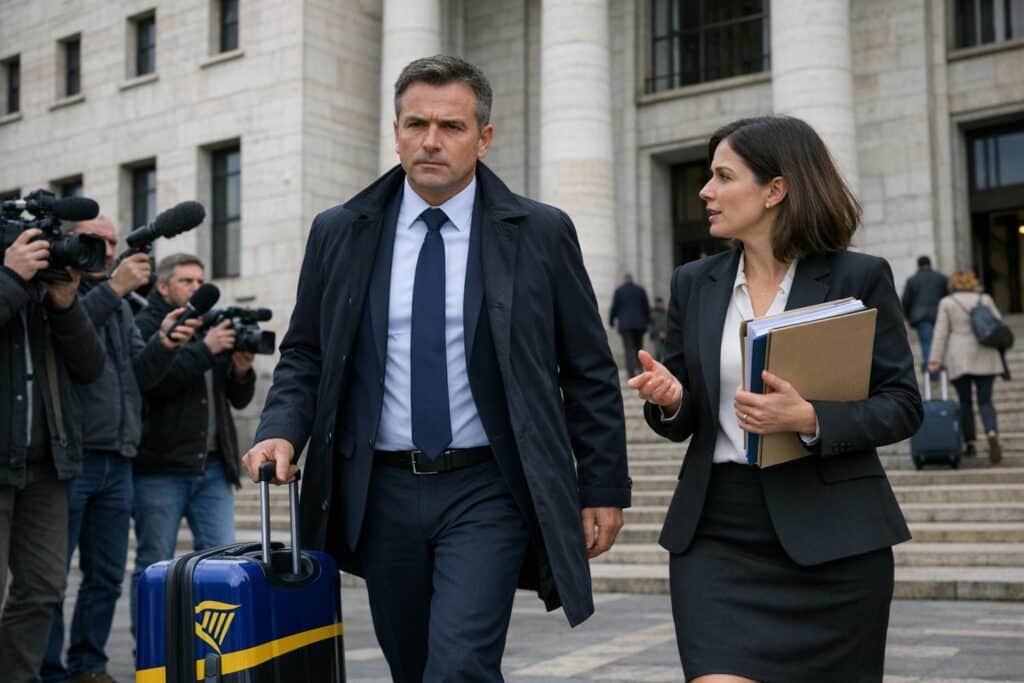 un avion easyjet sur le tarmac