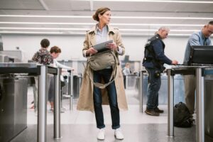 valise compacte organisee pour controles