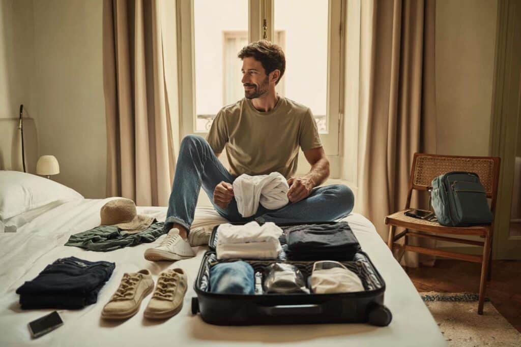 valise voyage organisee deux semaines