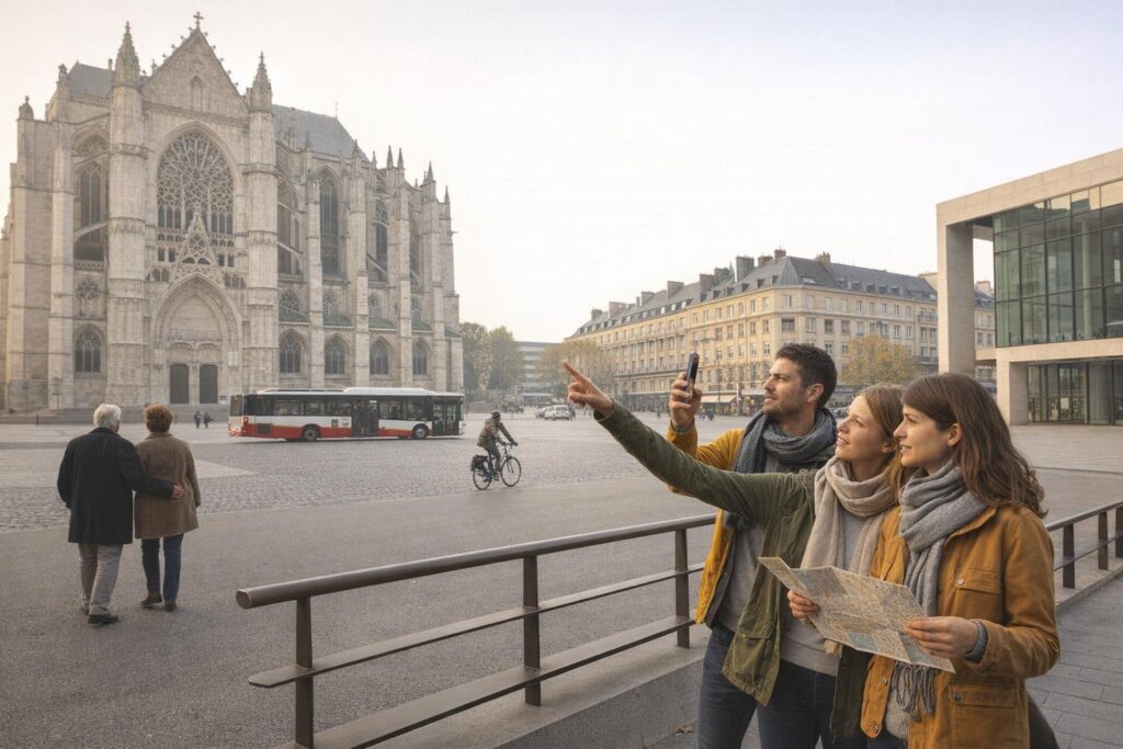 vue centre ville beauvais 2025